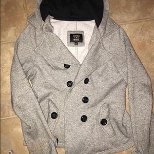 Inspired Hearts Lg grey Winter Coat!